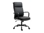 BRW Офисное кресло Elektor из экокожи черного цвета OBR-ELEKTOR_CZARNY фото