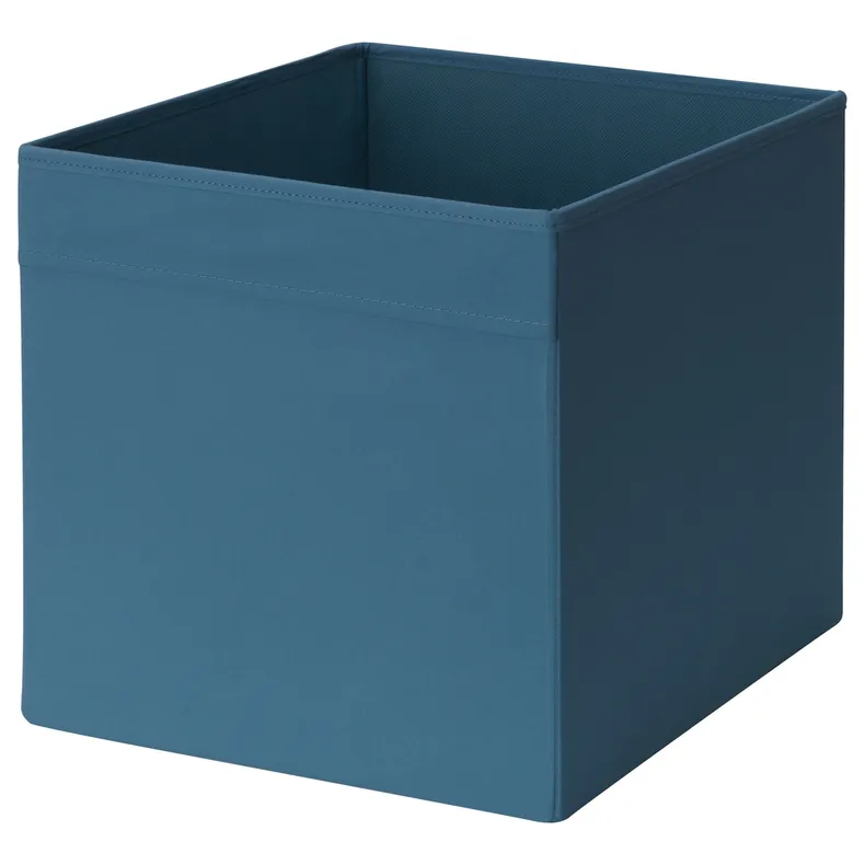 IKEA DRÖNA ДРЁНА, коробка, тёмно-синий, 33x38x33 см 603.537.96 фото №1