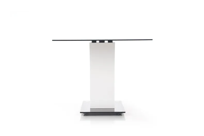 Кухонний стіл HALMAR VESPER 160x90 см чорний, білий фото №7