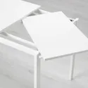 IKEA VANGSTA ВАНГСТА, розкладний стіл, білий, 80/120x70 см 003.751.26 фото thumb №3