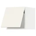 IKEA METOD МЕТОД, навісна шафа з нат мех відкривання, білий / ВАЛЛЬСТЕНА білий, 40x40 см 095.072.74 фото thumb №1