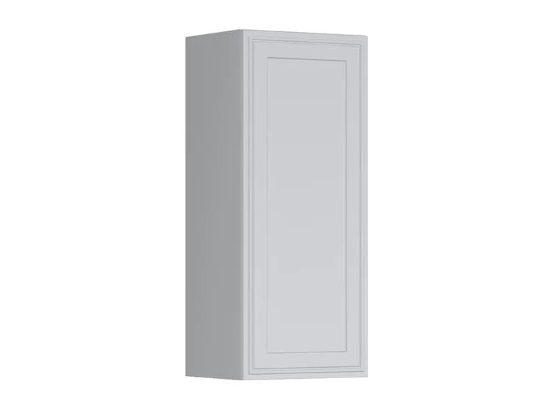 BRW Верхний кухонный шкаф Верди 40 см левый с дисплеем светло-серый матовый, греноловый серый/светло-серый матовый FL_G_40/95_L-SZG/JSZM фото №2