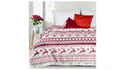 BRW Одеяло Sherpa Rudolph Christmas 150x200 см бело-красное 094548 фото thumb №2