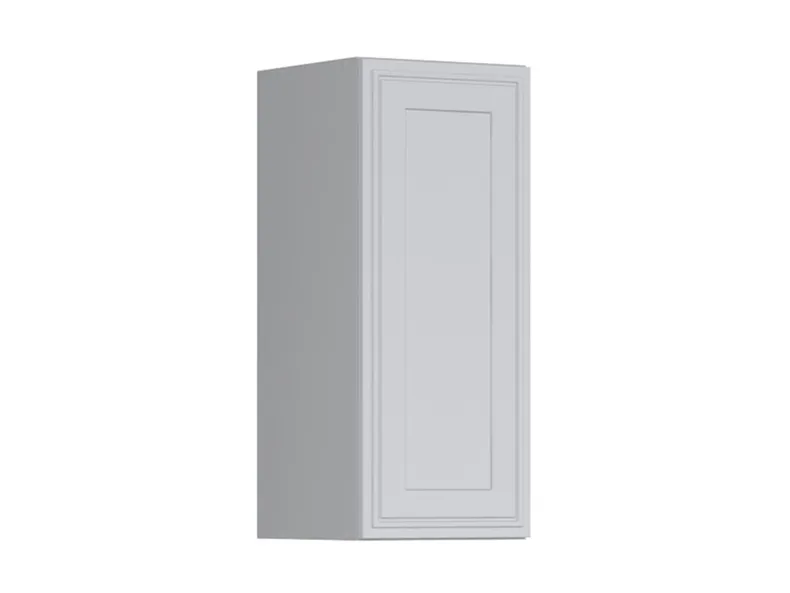BRW Верхний кухонный шкаф Верди 30 см левый светло-серый матовый, греноловый серый/светло-серый матовый FL_G_30/72_L-SZG/JSZM фото №2