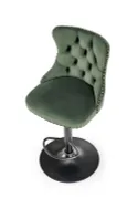 Барний стілець HALMAR H117 темно-зелений фото thumb №10