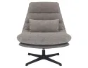 Кресло мягкое поворотное SIGNAL FELICIA RAVEN, ткань: серый фото thumb №2