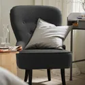 IKEA REMSTA РЕМСТА, кресло, Темно-серый с пушечным напылением 905.685.59 фото thumb №4