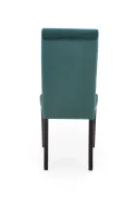 Кухонный стул HALMAR DIEGO 2 черный/темно-зеленый фото thumb №8