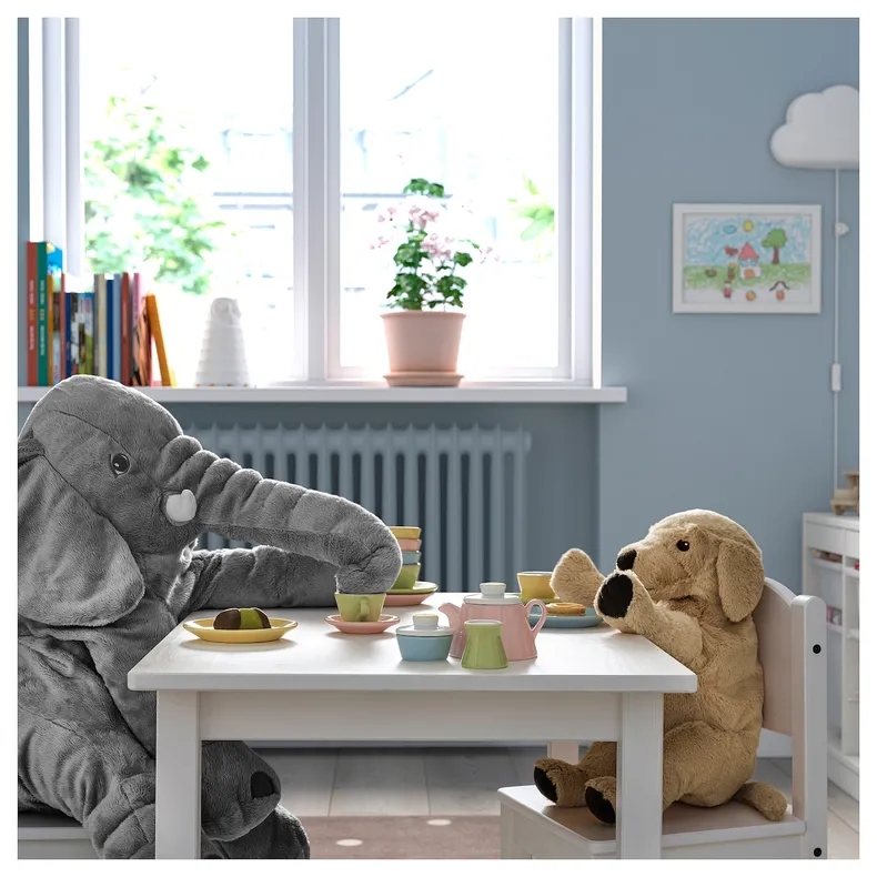 IKEA DUKTIG ДУКТИГ, игрушечный чайный сервиз,3 предм., различные цвета 204.999.89 фото №3