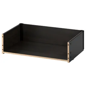 IKEA BESTÅ БЕСТО, каркас ящика, черно-коричневый, 60x15x40 см 403.512.46 фото