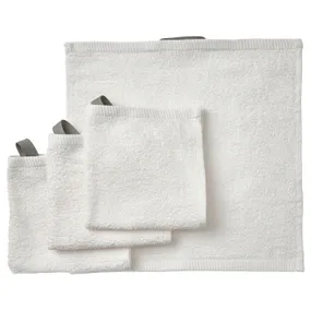 IKEA DIMFORSEN ДИМФОРСЕН, полотенце, белый, 30x30 см 705.128.89 фото