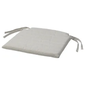 IKEA NORDVIKEN НОРДВІКЕН, подушка на стілець, бежевий, 44/40x43x4 см 004.443.18 фото