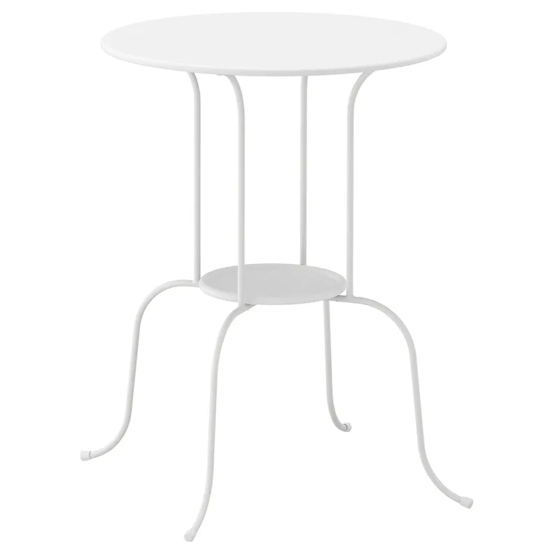 IKEA LINDVED ЛИНДВЕД, придиванный столик, белый, 50x68 см 004.338.95 фото №1