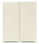 BRW Кухонный верхний шкаф Sole L6 80 см с выдвижным ящиком двухдверный магнолия жемчуг, альпийский белый/жемчуг магнолии FM_GC_80/95_L/P-BAL/MAPE фото thumb №1