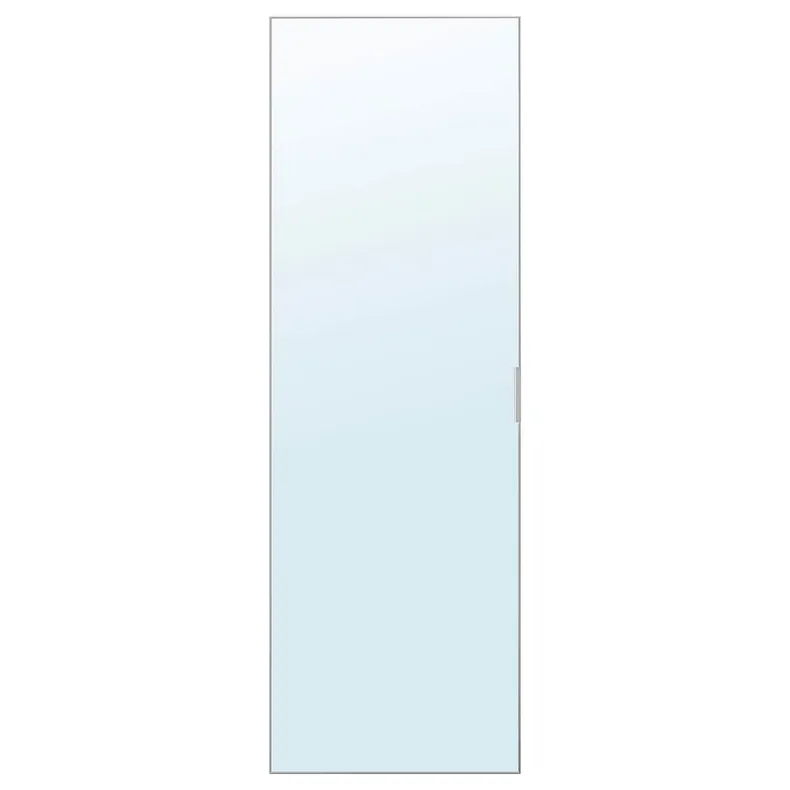 IKEA STRAUMEN СТРАУМЕН, дверцята дзеркальні, дзеркальне скло, 60x180 см 704.978.22 фото №1