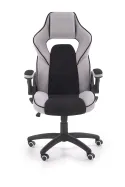 Кресло компьютерное офисное вращающееся HALMAR SONIC черный/серый, мембранная ткань фото thumb №7