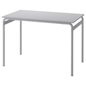 IKEA GRÅSALA ГРОСАЛА, стіл, сірий / сірий, 110x67x75 см 994.840.27 фото