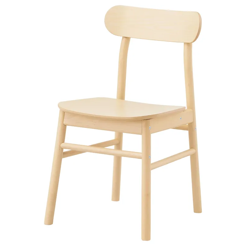 IKEA RÖNNINGE РЕННІНГЕ, стілець, береза 104.225.04 фото №1
