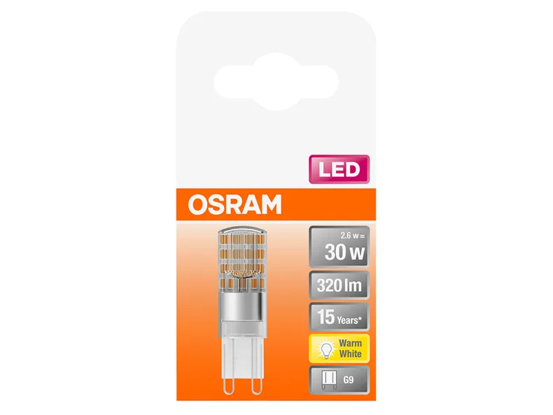 BRW Osram, Светодиодная лампа PIN G9 2,6 Вт 076027 фото №4
