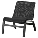 IKEA NOLMYRA НОЛЬМЮРА, крісло, чорний/чорний 402.335.35 фото thumb №1