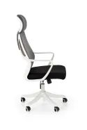 Кресло компьютерное офисное вращающееся HALMAR VALDEZ 2 серый/черный фото thumb №3
