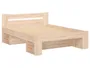 BRW Кровать двуспальная с ламелями BRW NEPO PLUS 160х200 см, дуб сонома LOZ3S/160-DSO фото