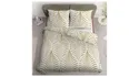 BRW Комплект постельного белья Glam cotton satin 200x220 + 2 x 70x80 см 093460 фото thumb №4