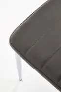 Кухонний стілець HALMAR K70C новий хром, сірий (1шт=4шт) фото thumb №3