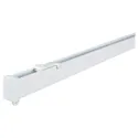 IKEA VIDGA ВІДГА, шина гардинна, одинарна, стельові кріплення додаються/білий, 140 см 204.929.16 фото thumb №1