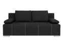 BRW Тримісний диван розкладний BRW STREET IV LUX 3DL з ящиком для зберігання, чорний SO3-STREET_IV-LX_3DL-G2_B39172 фото thumb №1