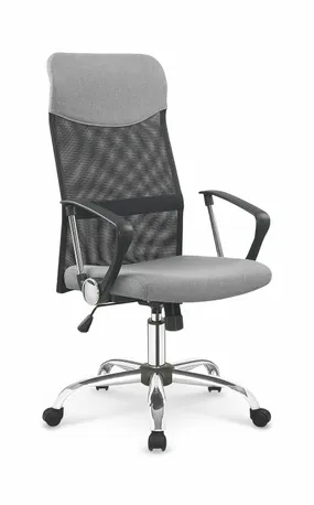 Крісло комп'ютерне офісне обертове HALMAR VIRE 2 тканина, сірий фото