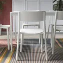 IKEA JANINGE ЯНІНГЕ, стілець, білий 002.460.78 фото thumb №10