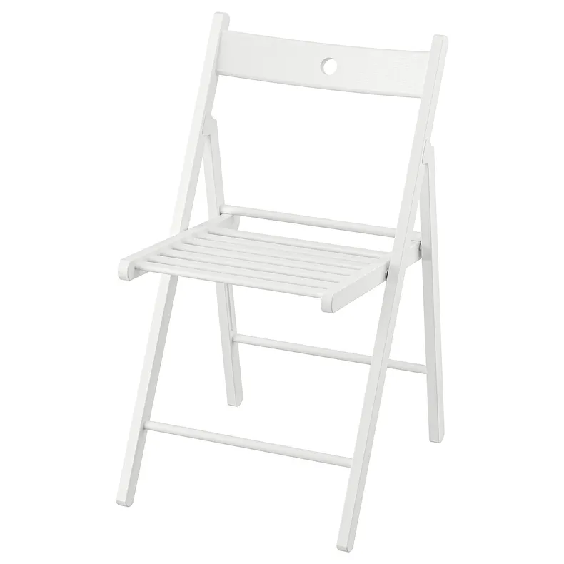 IKEA FRÖSVI ФРЕСВІ, стілець складаний, білий 805.343.29 фото №1