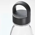 IKEA IKEA 365+, пляшка для води, смугастий/темно-сірий, 0.7 л 205.124.86 фото thumb №3