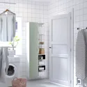 IKEA ENHET ЕНХЕТ, шафа, білий / блідо-сіро-зелений, 60x32x180 см 095.479.58 фото thumb №3