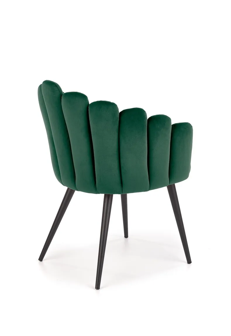 Кухонный стул HALMAR K410 темно-зеленый (1p=1шт) фото №4