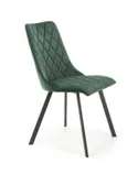 Кухонний стілець HALMAR K450 темно-зелений фото thumb №1