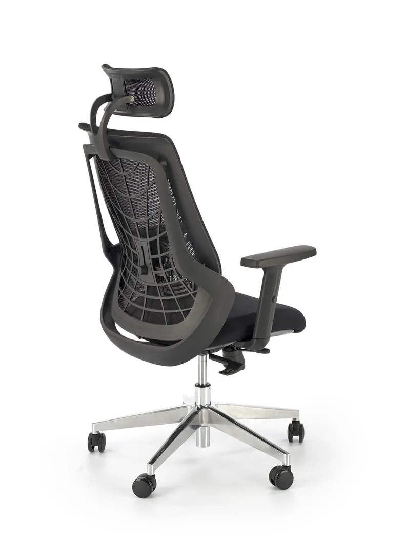 Кресло компьютерное офисное вращающееся HALMAR GERONIMO, черный фото №2