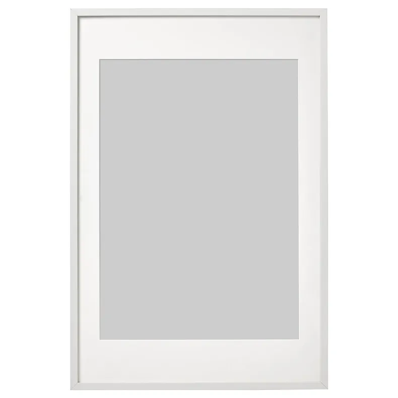 IKEA RIBBA РІББА, рамка, білий, 61x91 см 303.016.24 фото №1