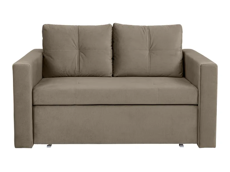 BRW Двухместный диван Bunio III раскладной диван с контейнером, коричневый SO2-BUNIO_III-2FBK-G2-PAROS_3 фото №1