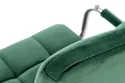 Кресло компьютерное офисное вращающееся HALMAR GONZO 4, темно-зеленый бархат фото thumb №4