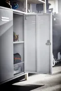IKEA IVAR ИВАР, шкаф с дверями, белый, 80x83 см 303.815.93 фото thumb №3