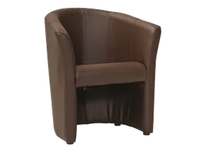 Кресло мягкое SIGNAL TM-1, экокожа: темно-коричневый фото