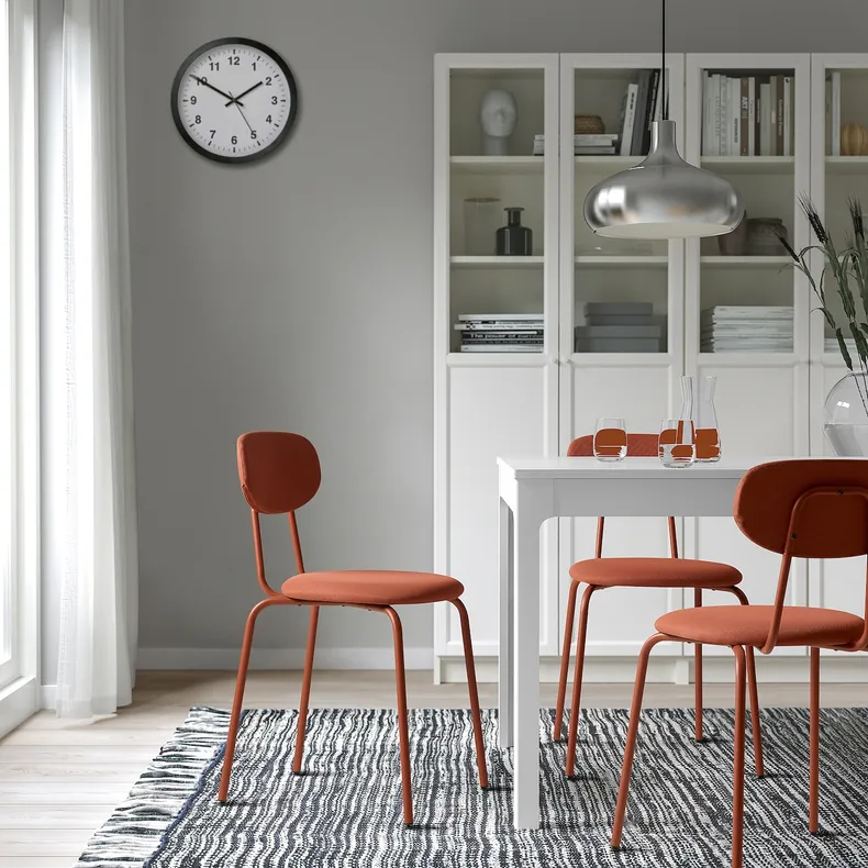 IKEA ÖSTANÖ ЭСТАНЁ, стул, красно-коричневый Реммарн / красно-коричневый 705.265.32 фото №5
