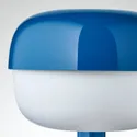 IKEA BLÅSVERK БЛОСВЕРК, лампа настольная, голубой, 36 см 605.012.59 фото thumb №4