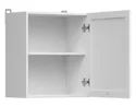 BRW Верхний шкаф для кухни Junona Line 50 см левый/правый белый, белый G1D/50/57_LP-BI/BI фото thumb №3