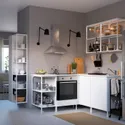 IKEA ENHET ЕНХЕТ, кутова кухня, білий 993.379.27 фото thumb №2