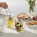 IKEA SKEDSTÖR СКЕДСТЕР, чашка, різні кольори жовтий/чорний, 30 кл 805.947.14 фото thumb №4