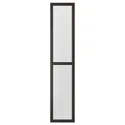 IKEA OXBERG ОКСБЕРГ, скляні дверцята, темно-коричневий під дуб, 40x192 см 804.928.95 фото thumb №1