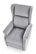 Кресло HALMAR AGUSTIN серый фото thumb №9